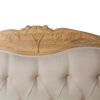 Wood Carved Bed